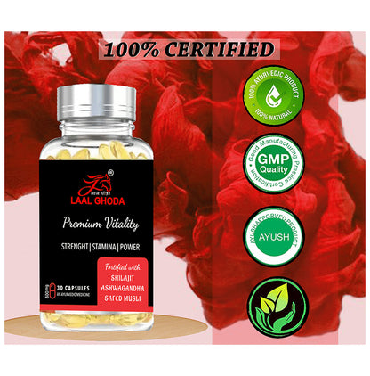 Laal Ghoda Premium Vitality Capsule