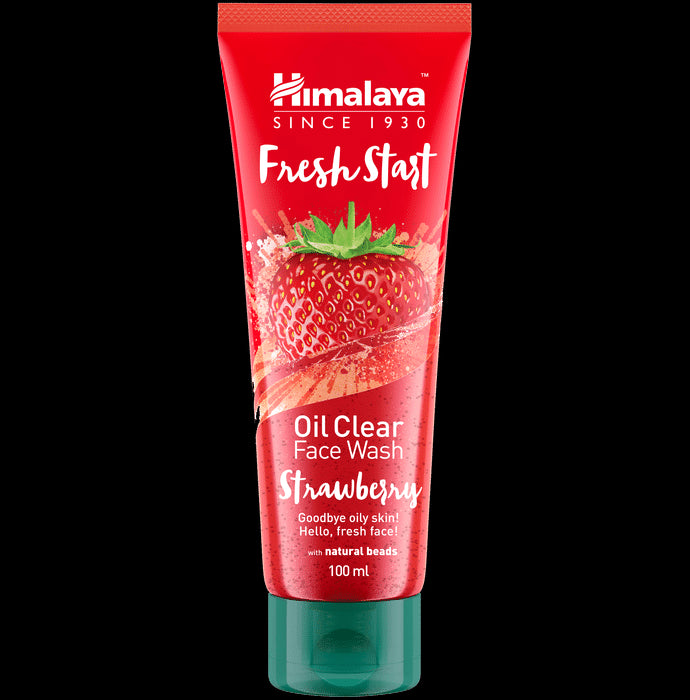 Himalaya Personal Care Fresh Start Oil Clear Strawberry Face Wash - Classic Derma