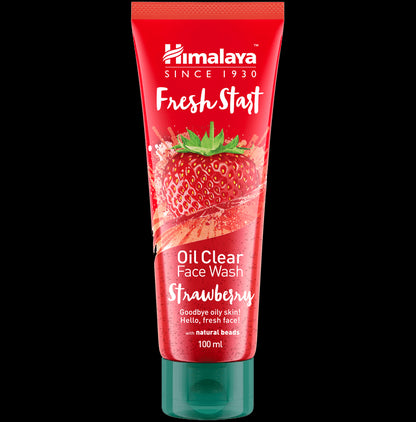 Himalaya Personal Care Fresh Start Oil Clear Strawberry Face Wash - Classic Derma