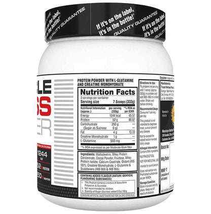 Labrada Muscle Mass Gainer Chocolate Powder