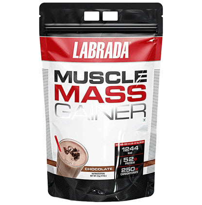 Labrada Muscle Mass Gainer Chocolate Powder - Classic Derma