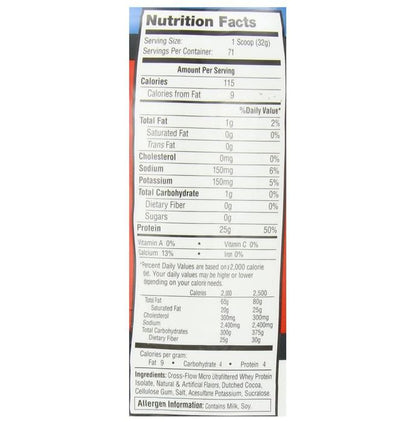 Labrada Nutrition Iso Lean Pro Powder Chocolate