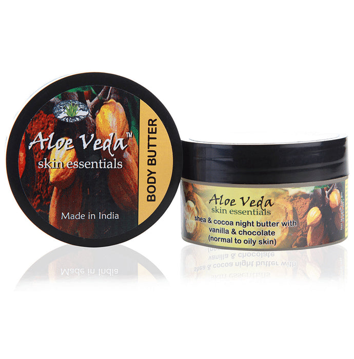 Aloe Veda Luxury Body Butter Chocolate Vanilla - Classic Derma
