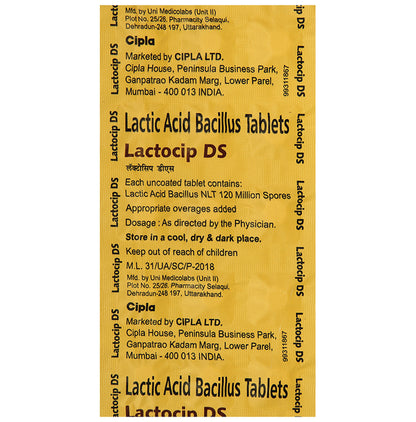 Lactocip DS Tablet