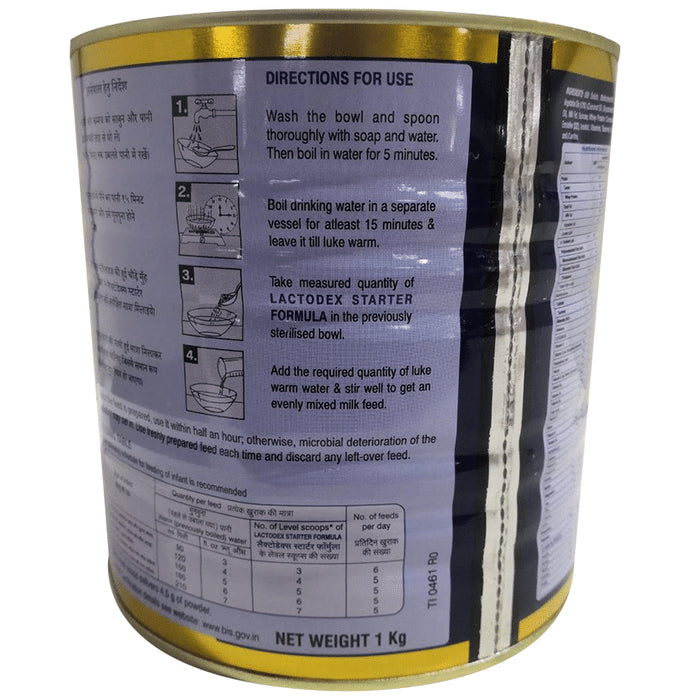 Lactodex 1 Starter Formula for Baby (Up to 6 months) | Powder