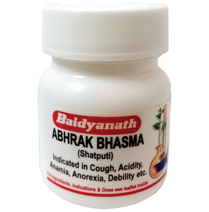 Baidyanath (Nagpur) Abhrak Bhasma (Shatputi) - Classic Derma