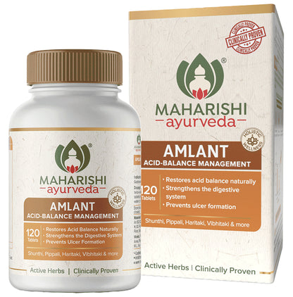 Maharishi Ayurveda Amlant Tablet | Restores Acid Balance & Supports Digestive Health - Classic Derma