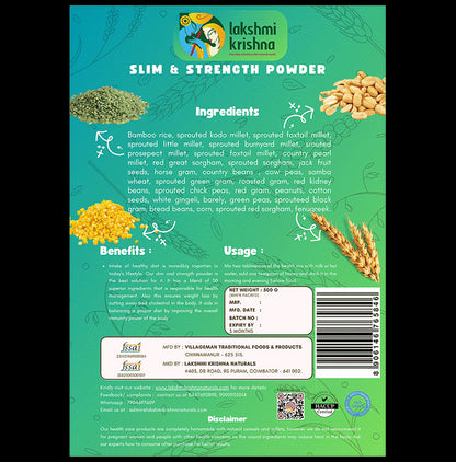 Lakshmi Krishna Slim & Strength Weight Loss Powder