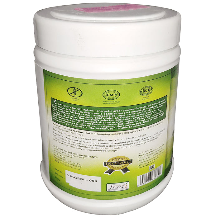 Laojus Essential Greens Infused with Enzyme Blend and Proboitic Blend Mint