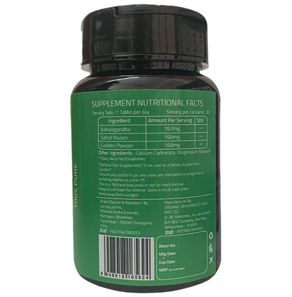 Laurik Ashwangandha Veg Tablet