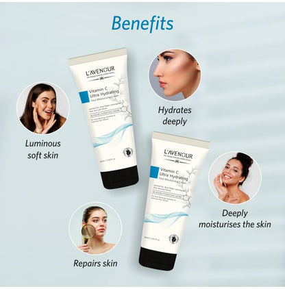 L'avenour Vitamin C Ultra Hydrating Face Moisturizing Cream(60ml Each)