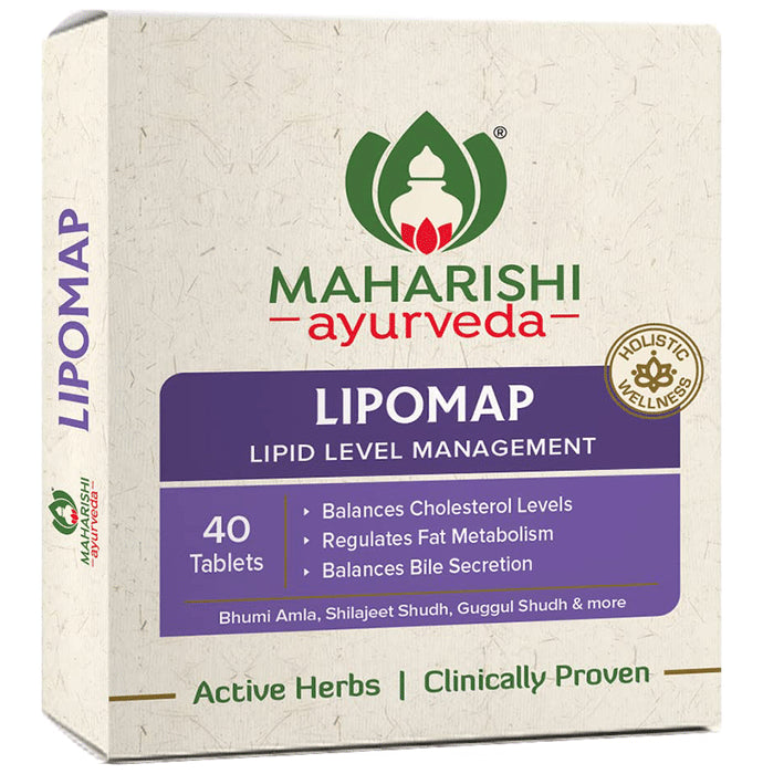 Maharishi Ayurveda Lipomap Tablet | For Lipid Level Management - Classic Derma