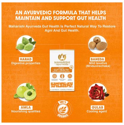 Maharishi Ayurveda Organic Gut Health Tablet