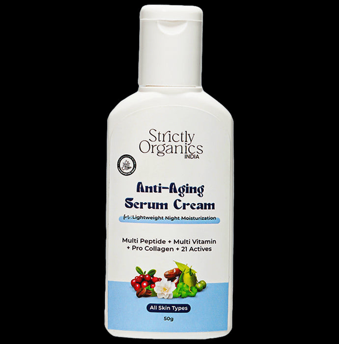 Strictly Organics India Anti Aging Serum Cream - Classic Derma