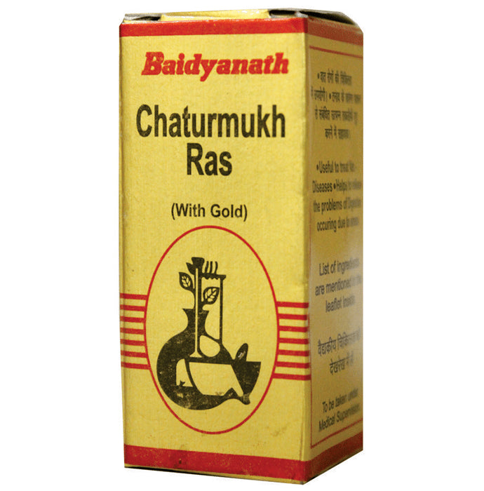 Baidyanath (Nagpur) Chaturmukh Ras - Classic Derma