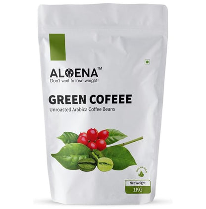 Aloena Unroasted Arabica Green Coffee Beans - Classic Derma