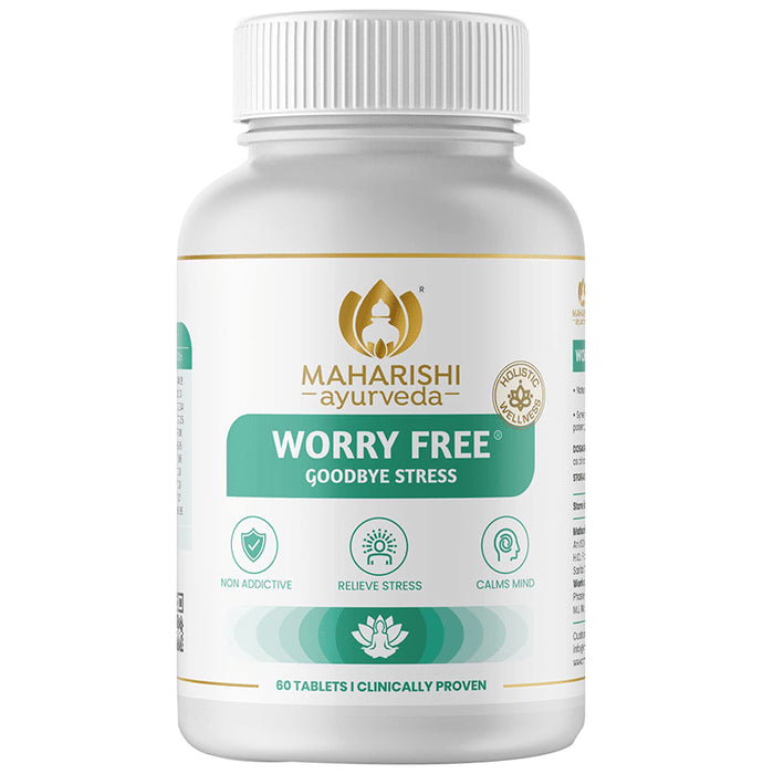 Maharishi Ayurveda Worry Free Tablet - Classic Derma