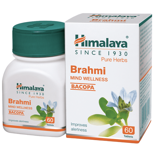 Himalaya Wellness Himalaya Brahmi Tablets | Mind Wellness| Improve Alertness Tablet - Classic Derma