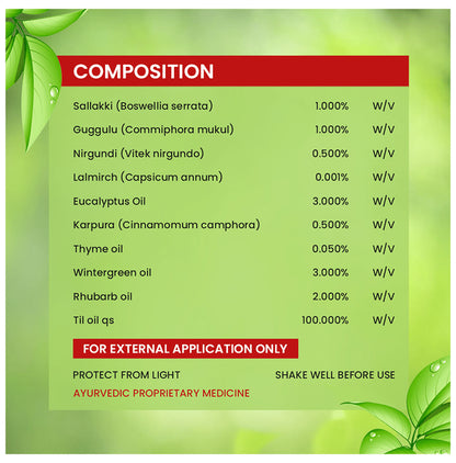 Alopa Alopagesic Pain Killer Liniment for Pain Relief & Muscle Cramps (30ml Each)