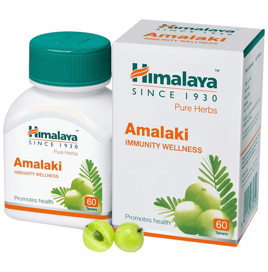 Himalaya Wellness Pure Herbs Amalaki Tablet | Helps Build Immunity - Classic Derma