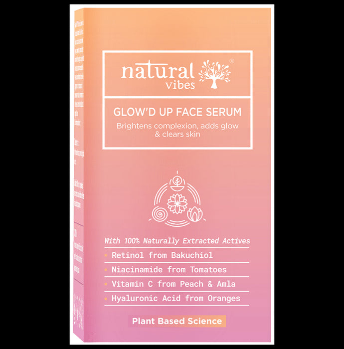 Natural Vibes Glow D UP Face Serum - Classic Derma
