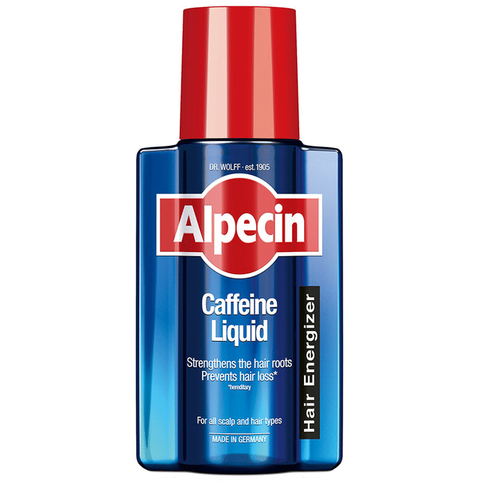 Alpecin Caffeine Liquid | Strengthens Hair Roots & Reduces Hair Loss | For All Scalp & Hair Types (200ml Each) - Classic Derma