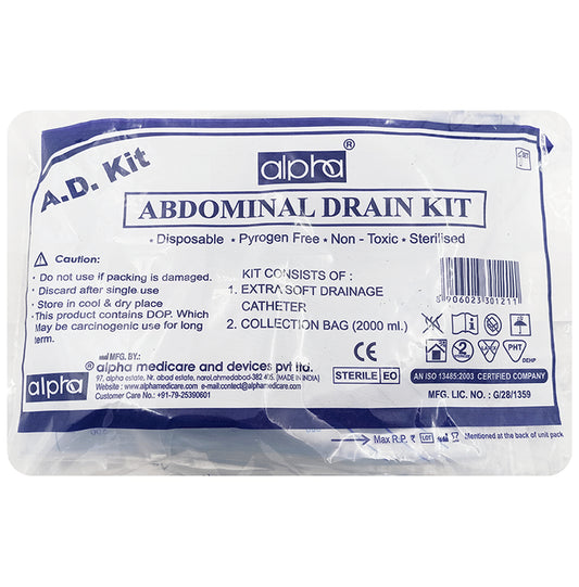 Alpha Abdominal Drain Kit - Classic Derma