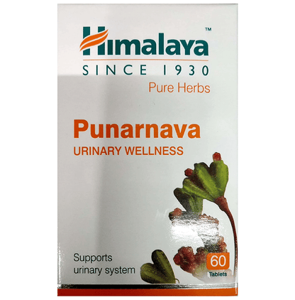 Himalaya Wellness Pure Herbs Punarnava Urinary Wellness Tablet - Classic Derma