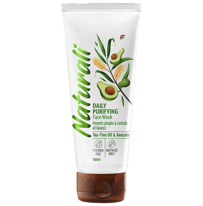 Naturali Daily Purifying Tea-Tree Oil & Avocado Face Wash - Classic Derma