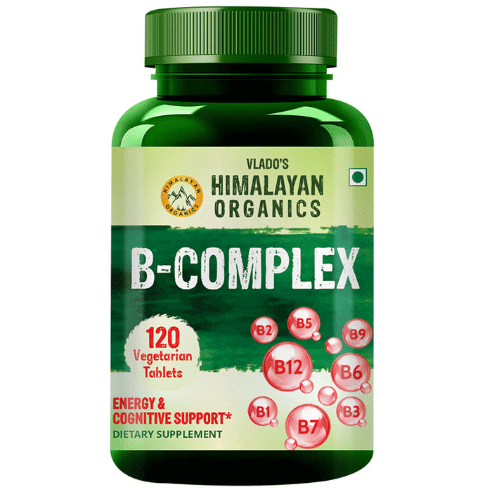 Himalayan Organics B-Complex for Energy & Brain Health | Veg Tablet - Classic Derma