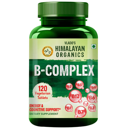 Himalayan Organics B-Complex for Energy & Brain Health | Veg Tablet - Classic Derma