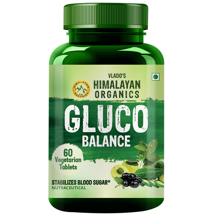 Himalayan Organics Gluco Balance Vegetarian Tablet - Classic Derma