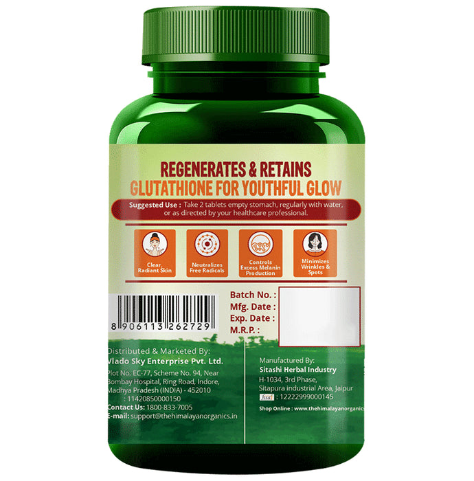 Himalayan Organics Glutathione Builder Vegetarian Tablet