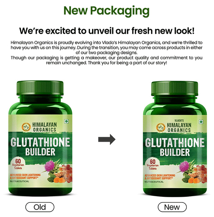 Himalayan Organics Glutathione Builder Vegetarian Tablet