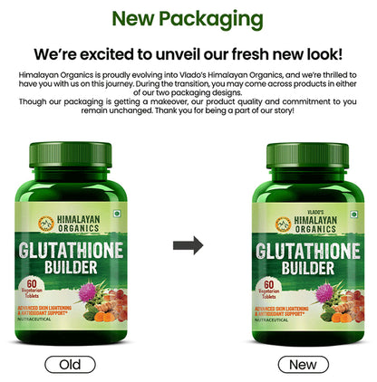 Himalayan Organics Glutathione Builder Vegetarian Tablet