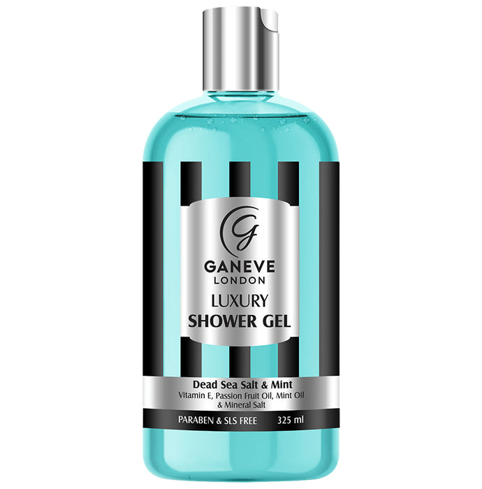 Ganeve London Luxury Shower Gel Dead Sea Salt & Mint - Classic Derma