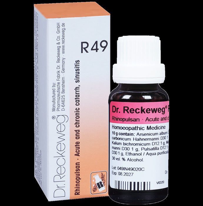 Dr. Reckeweg R49 Sinus Drop - Classic Derma
