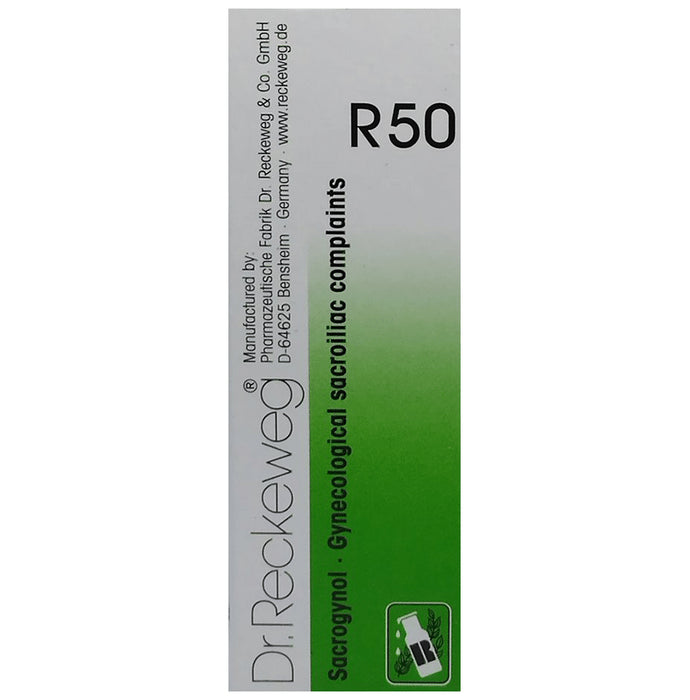 Dr. Reckeweg R50 Gynecological Sacroiliac Complaints Drop - Classic Derma