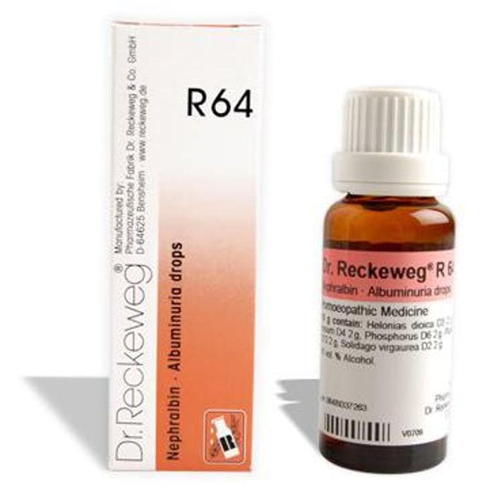 Dr. Reckeweg R64 Albuminuria Drop - Classic Derma