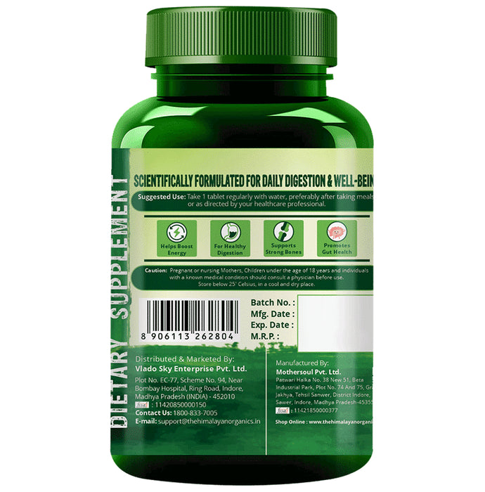 Himalayan Organics Multivitamin with Probiotics for Energy & Digestion | Tablet
