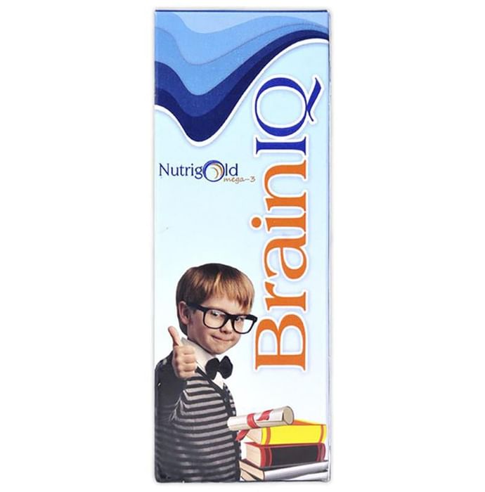 Brainiq Syrup | High Strength Omega-3 for Kids Aged 2 & Above - Classic Derma