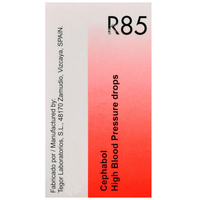 Dr. Reckeweg R85 High Blood Pressure Drop - Classic Derma