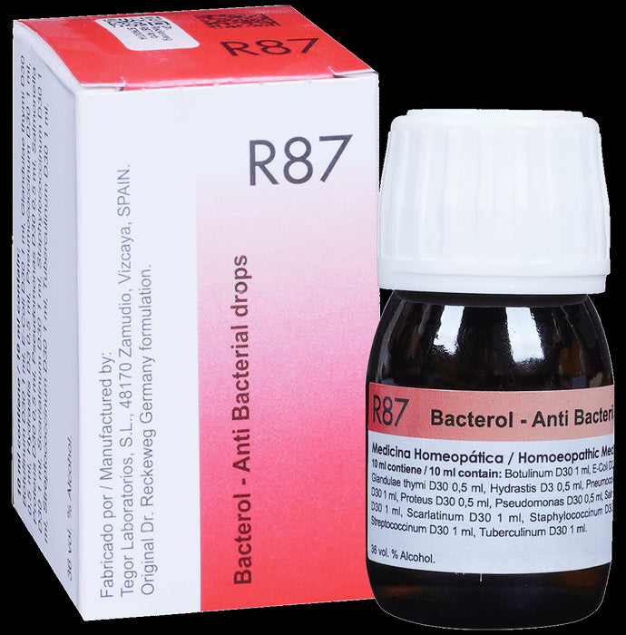 Dr. Reckeweg R87 Anti Bacterial Drop - Classic Derma