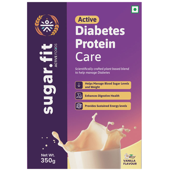 Sugar.Fit Diabetes Protein Care Powder Vanilla - Classic Derma
