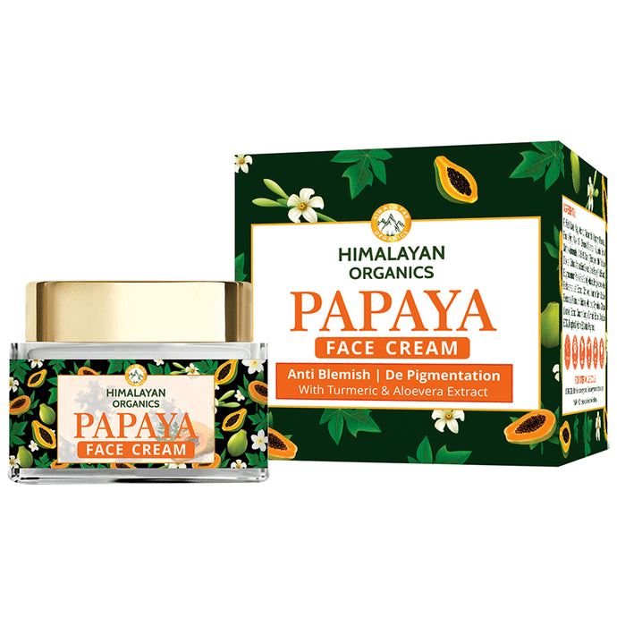 Himalayan Organics Papaya Face Cream - Classic Derma