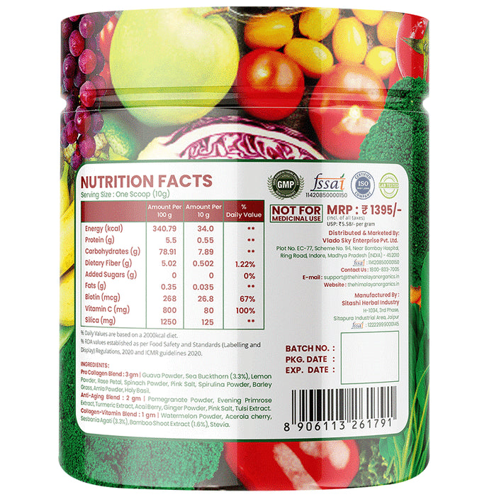 Himalayan Organics Plant Based Collagen Builder Powder