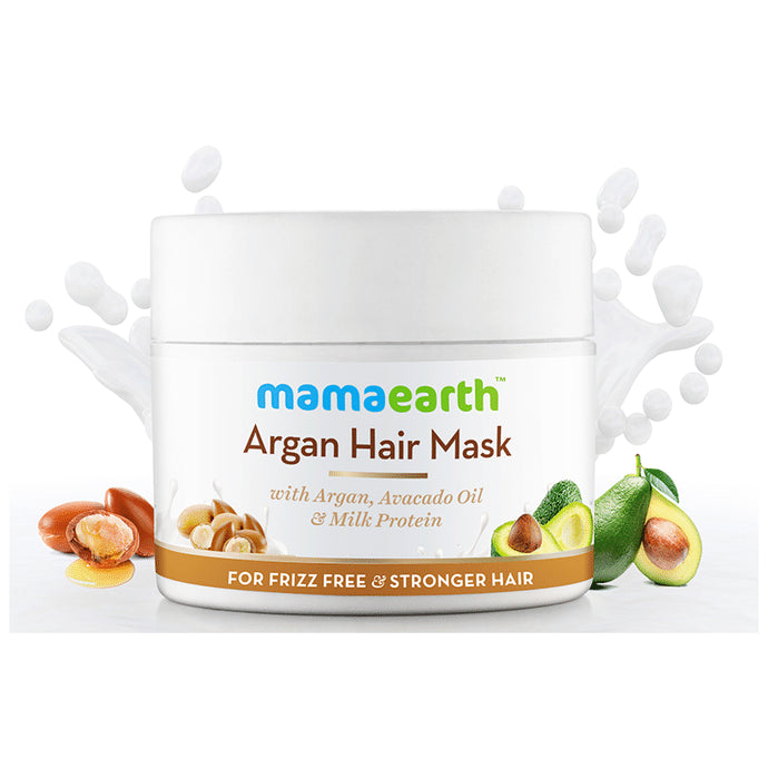 Mamaearth Argan Hair Mask | For Healthy Hair & Scalp