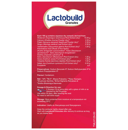Leeford Lactobuild Granules