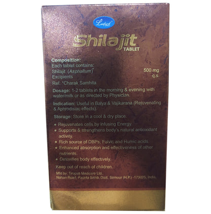Leeford Shilajit Tablet