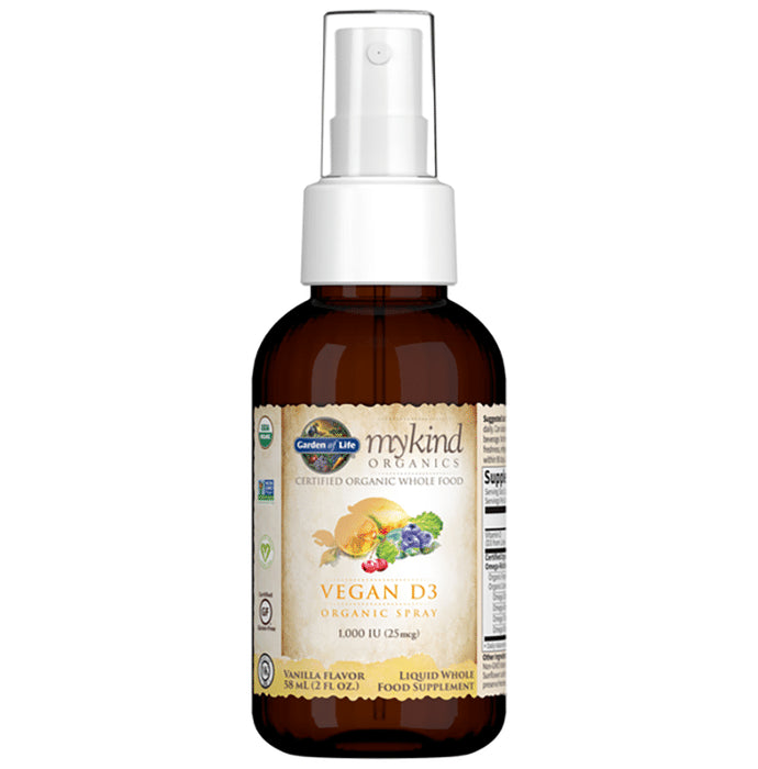 Garden of Life Mykind Organics Vegan D3 1000 IU Spray